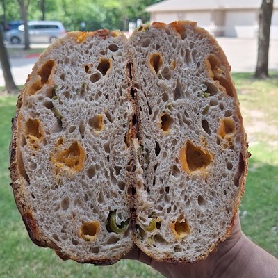 Jalapeño, Cheddar & Green Onion Sourdough