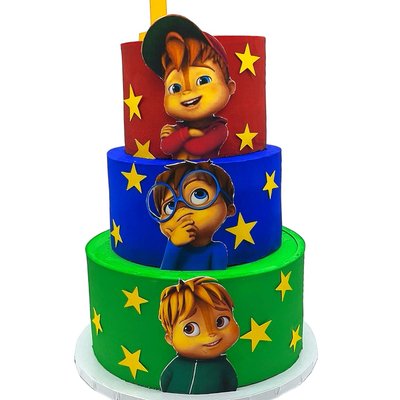 3 Tier Custom Cake