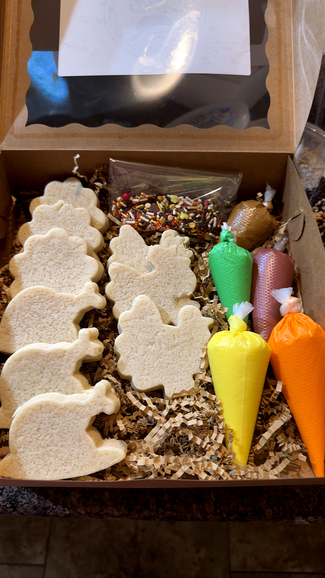 Thanksgiving DIY Cookie Kits Set Of 12
