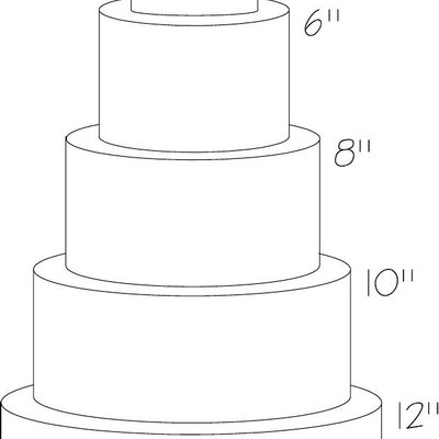 8 inch custom cake 