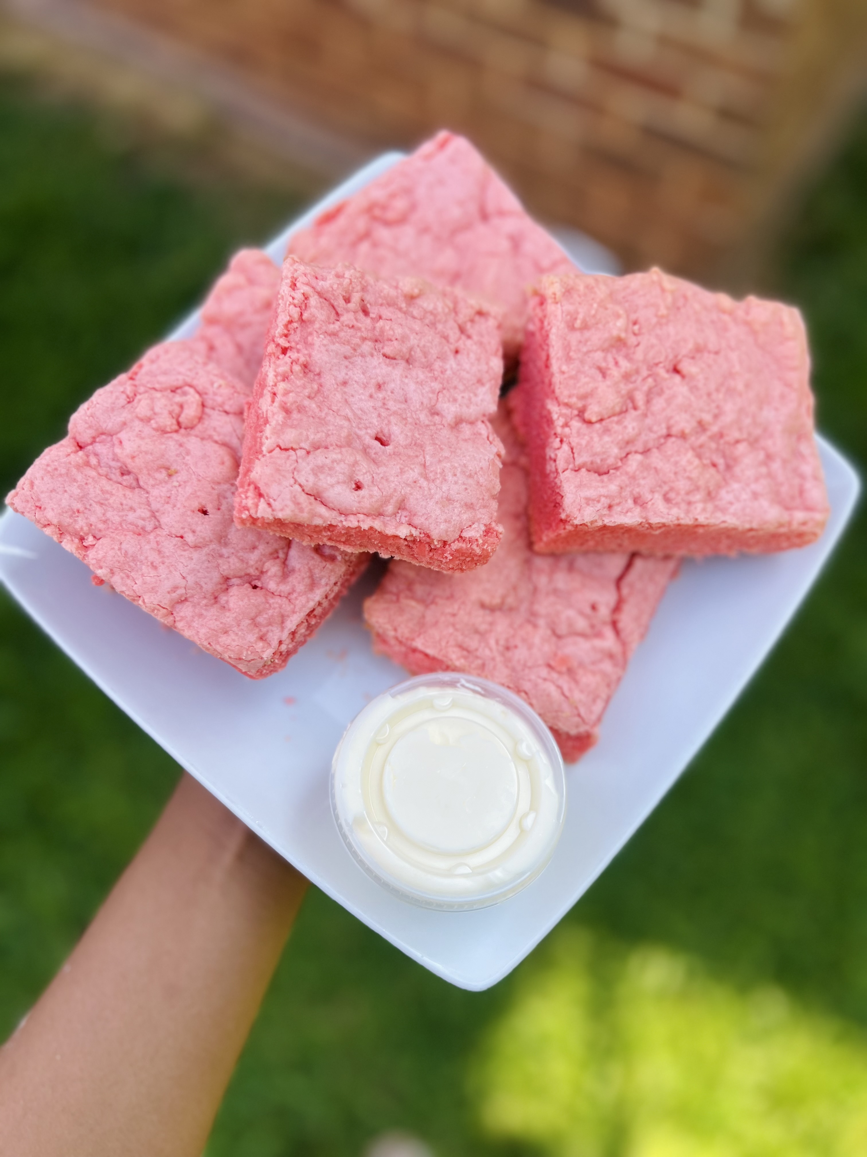 Strawberry Brownies
