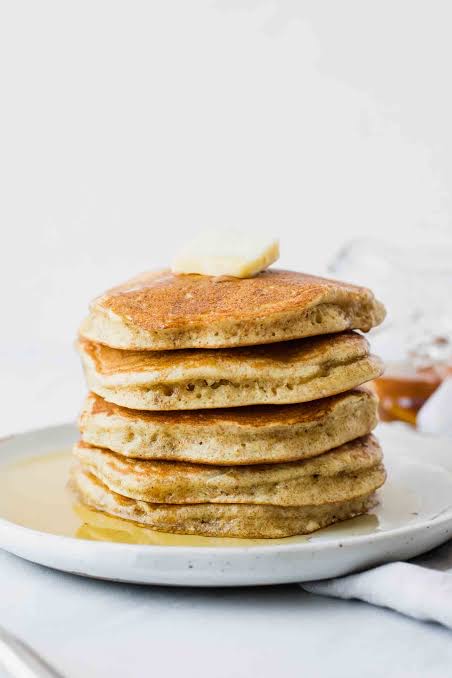 Fluffy Sourdough Pancakes 