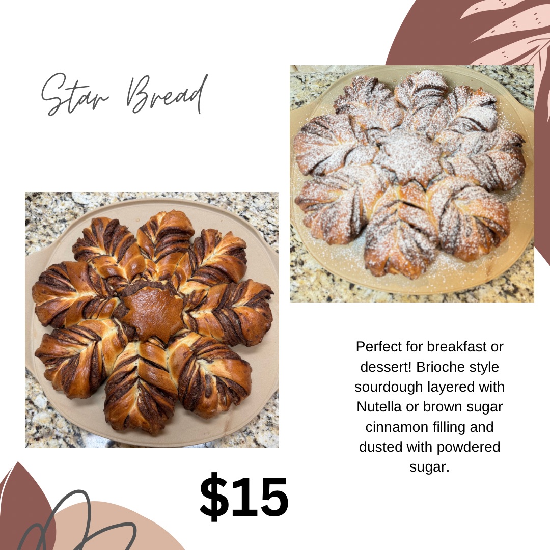 Cinnamon Sugar Star Bread