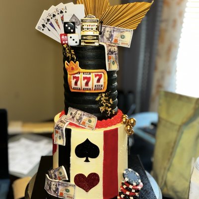 Mini Two Tier Cake  ( 6inch + 4 Inch)