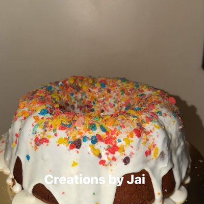 Fruity Pebble Poundcake 