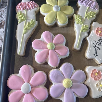 Flower Cookies 