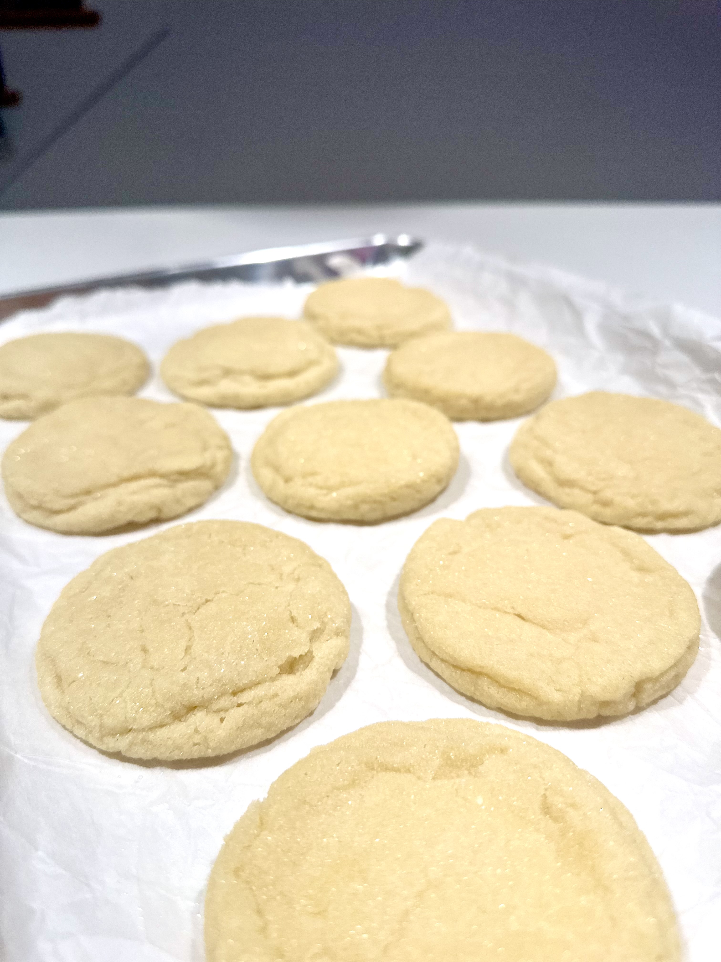 Soft and Thick Sugar Cookies