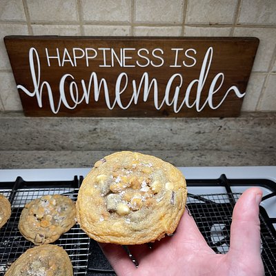 Salted Triple Chip Cookie