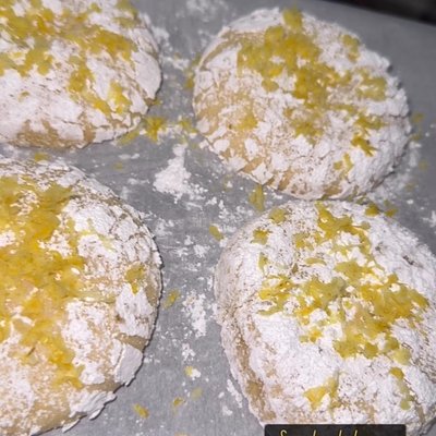 Sourdough Lemon Cloud Cookies