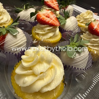 THE PERFECT DUO | 6 Cupcake & 6 Berrie Mix