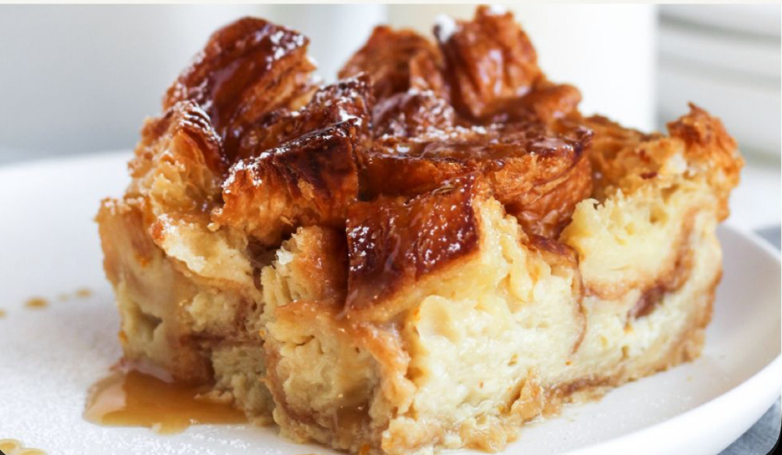 Bread Pudding (serves 4)
