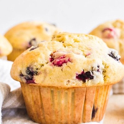 Mixed Berry Muffins/half Dozen