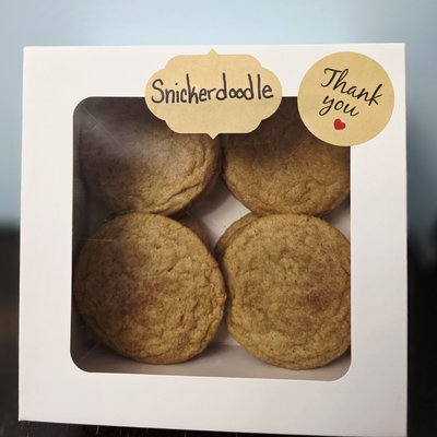 A Box Of A Dozen Giant (4in) Cookies - Sugar Cookies