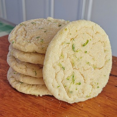 Lime Sugar Cookies - QTY 6