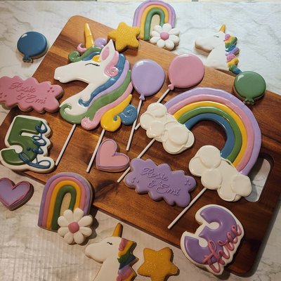 Custom Royal Icing Cake Topper [Add On Only]