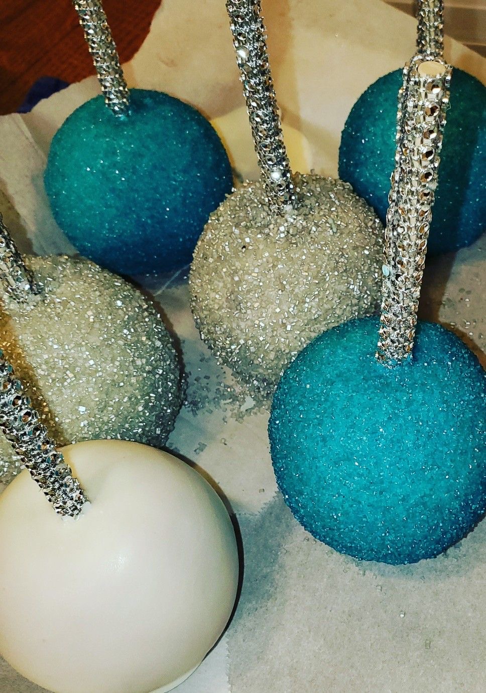 Whole Candy Apples (Sparkly)