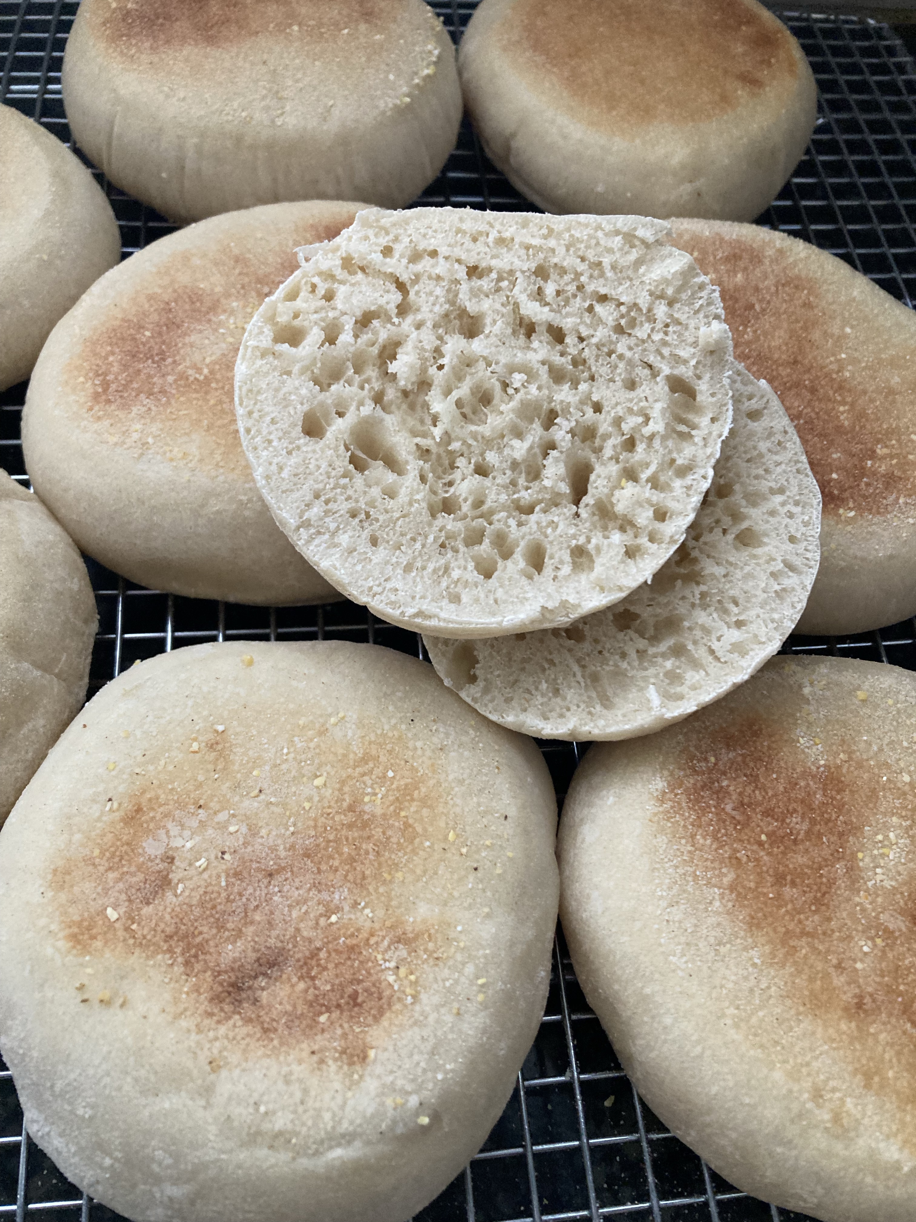 Sourdough English Muffins - 4  Pack