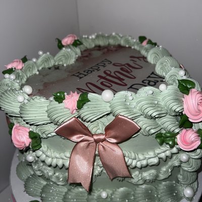 Burn Cake (Heart Or Round) 