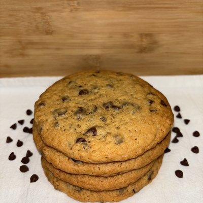 6 Sourdough Chocolate Chip Cookies