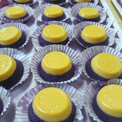 Mini Ube Flan 
