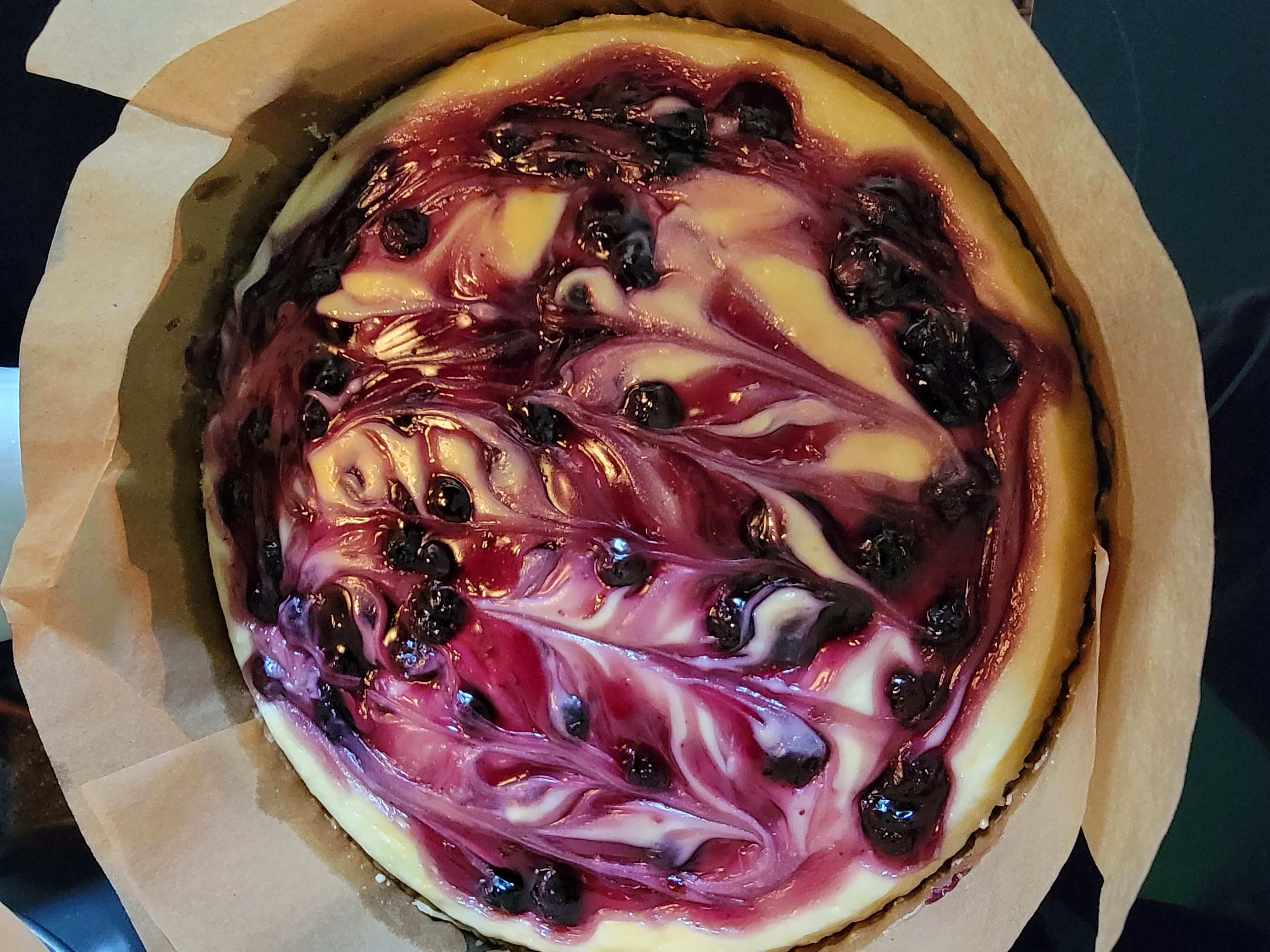 9" Lemon Blueberry Cheesecake 