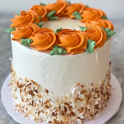 8 Inch Carrot Cake 