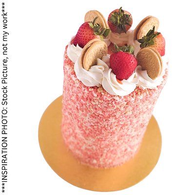 Strawberry Crunch Cake