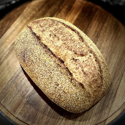 Polenta Olive Oil & Herbs Sourdough Bread