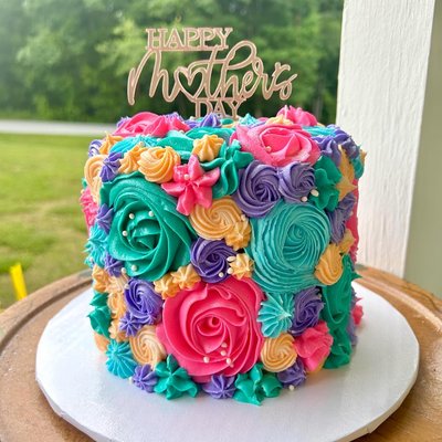 Small Floral Cake 🍰 