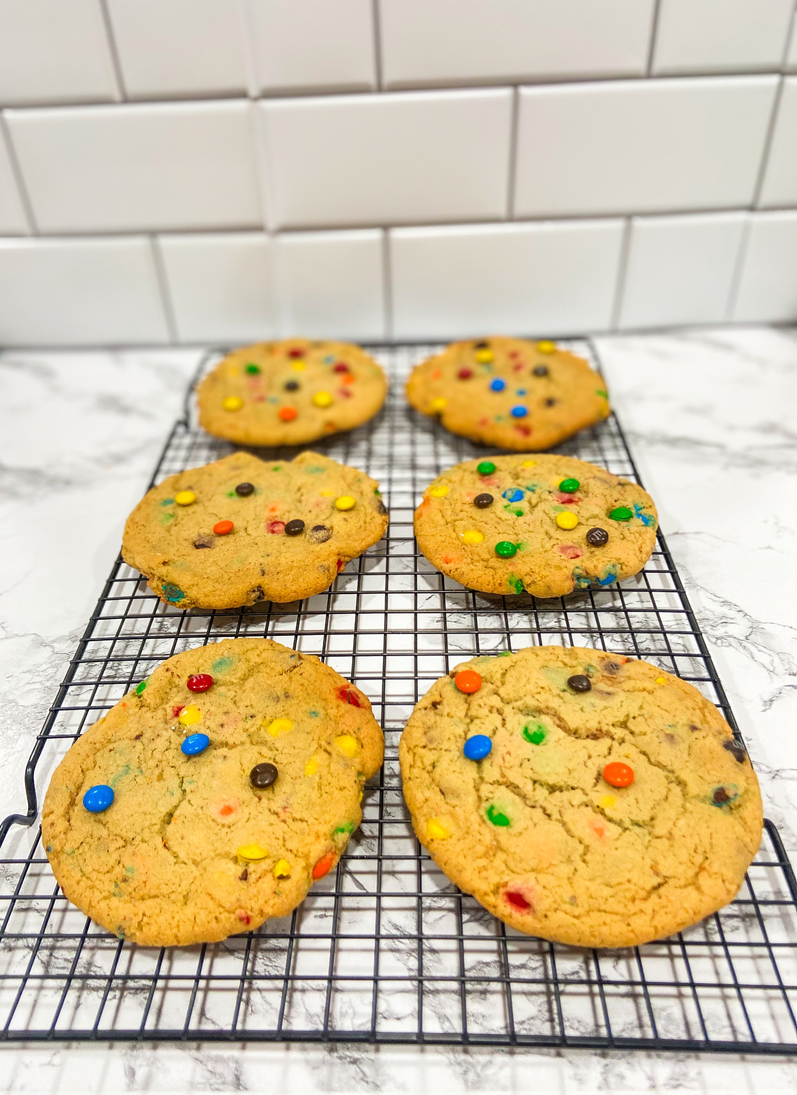 M&M Cookies (Half Dozen)