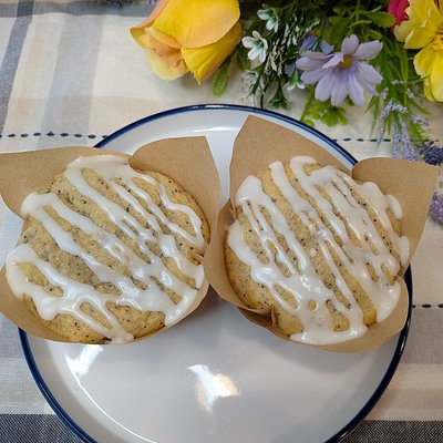 Lemon Poppy Seed Muffins (6) 🌿