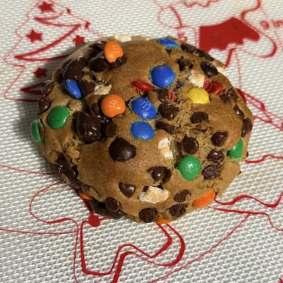 Chunky M&M Cookies