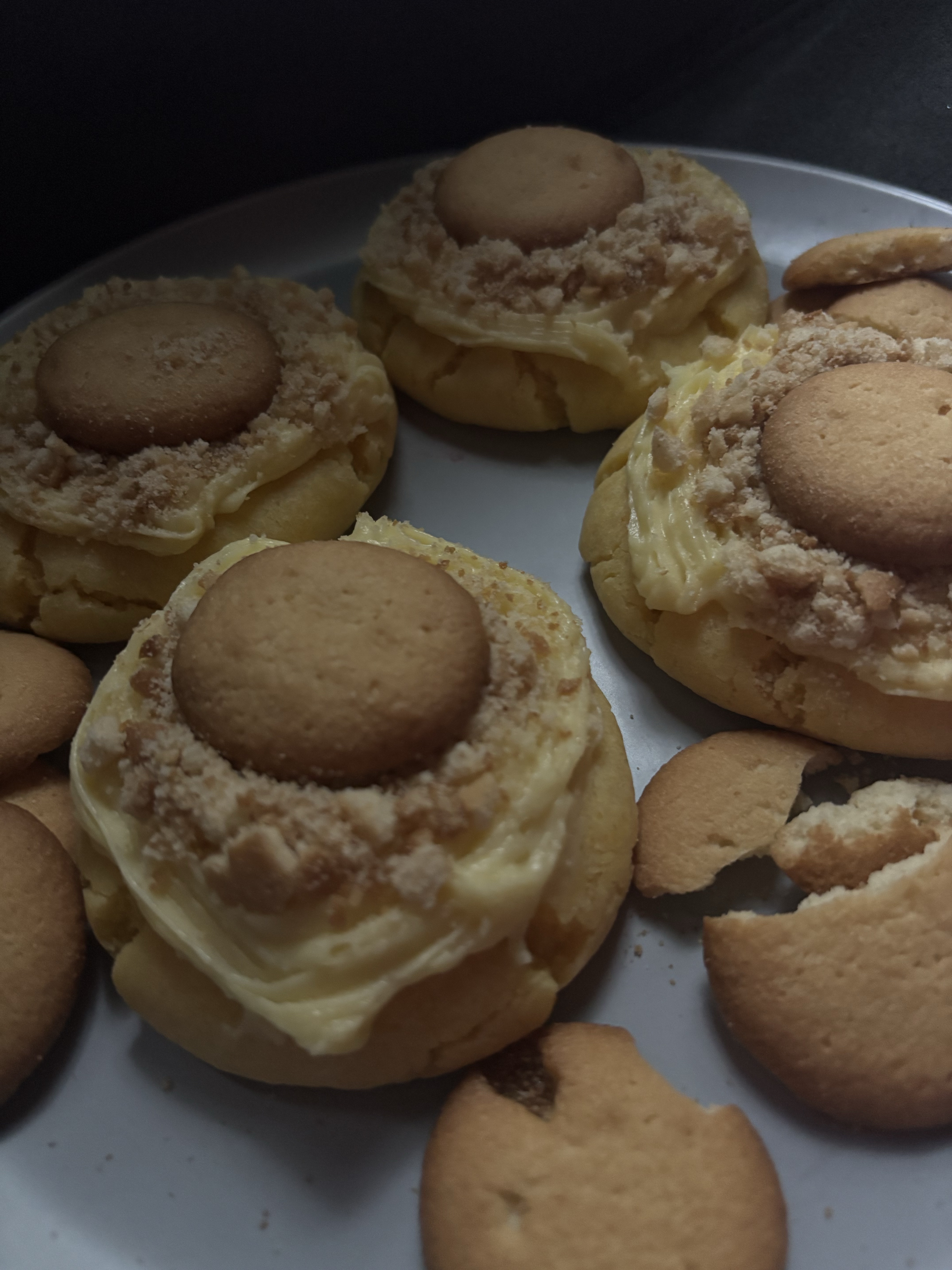 Banana Puddin Cookiez