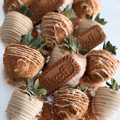 Biscoff Strawberries 