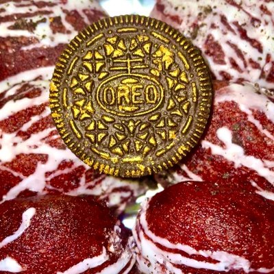 Red Velvet Deep Fried Oreos