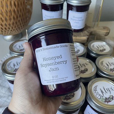 Honeyed Boysenberry Jam