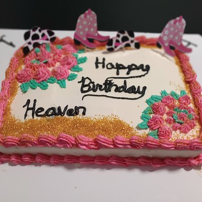 1/4 Sheet Cake
