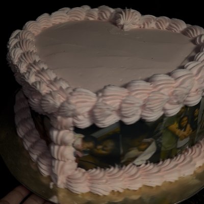 10” 2 layer cake 
