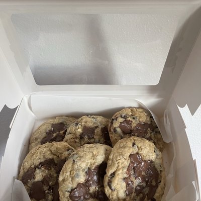 Banana Oat Protein Cookie Boxes