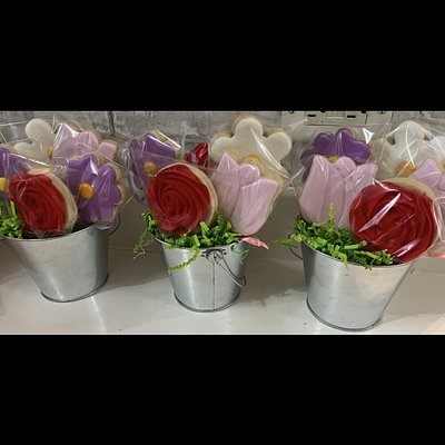 Flower Cookies Bouquets