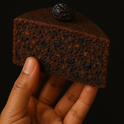 8-Inch Fruit Cake - Plain