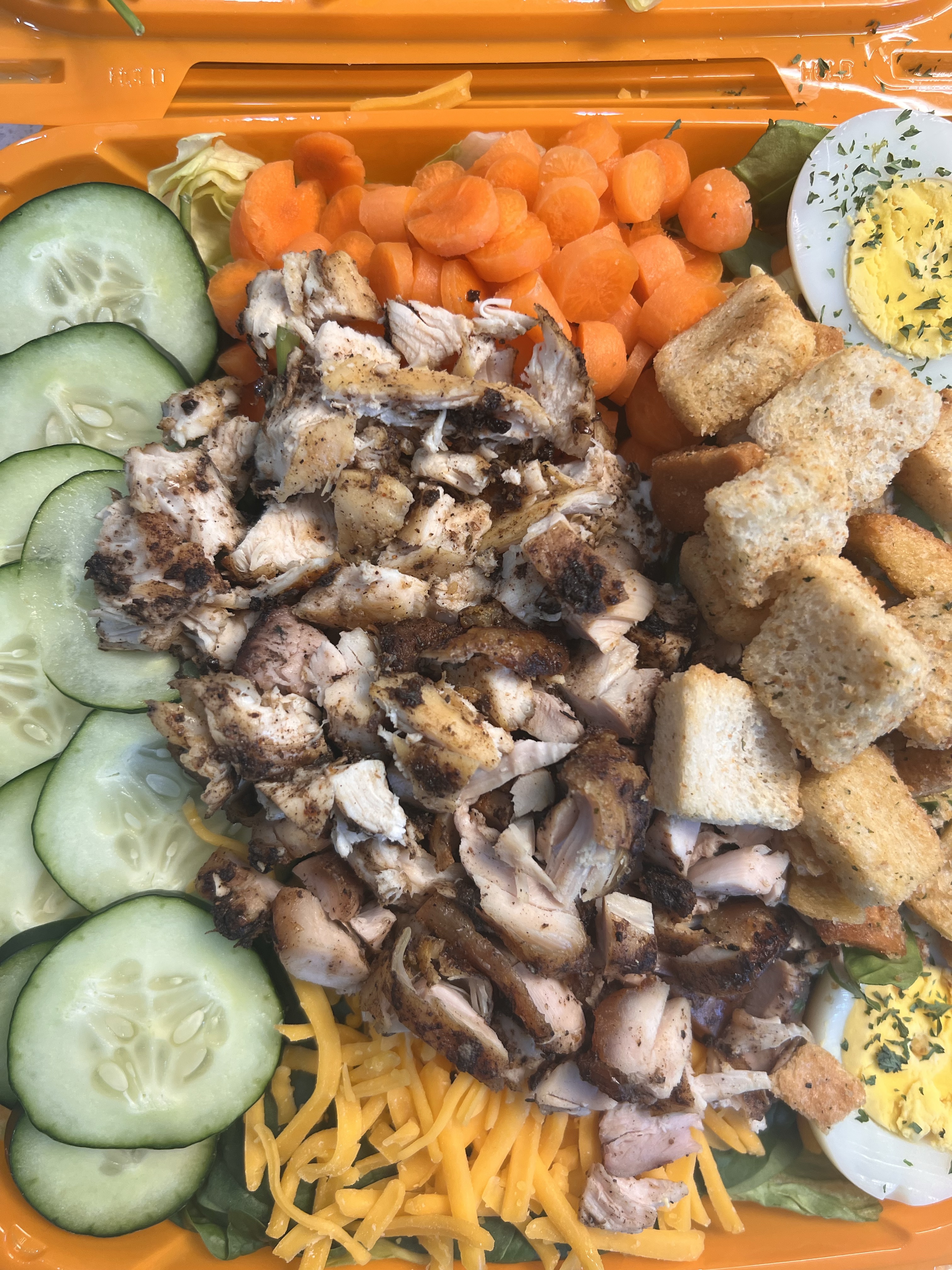 Salads - Grilled Chicken Or Jerk 1/2 PAN