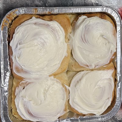 Individual Cinnamon Roll 