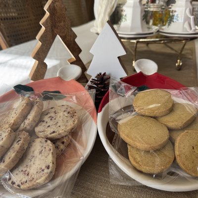 Cookies And Father Christmas Plate 