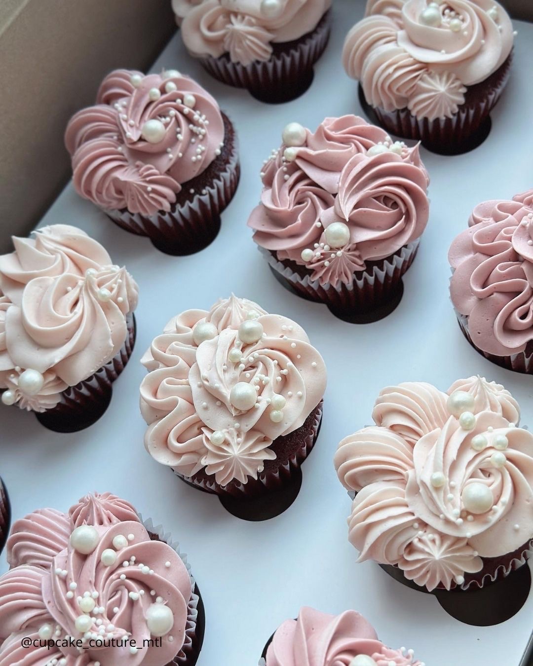 Assorted Cupcakes With Butter Cream 