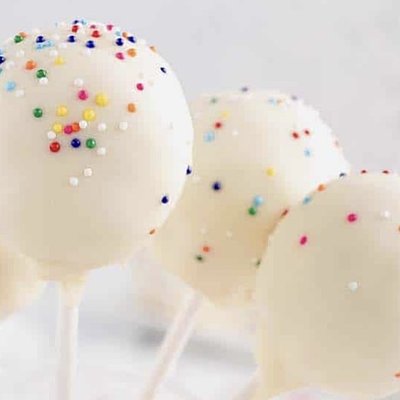 vanilla cake pop 