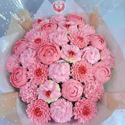 30-Cupcake Bouquet 