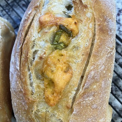 Jalapeño Cheddar Sourdough Loaf