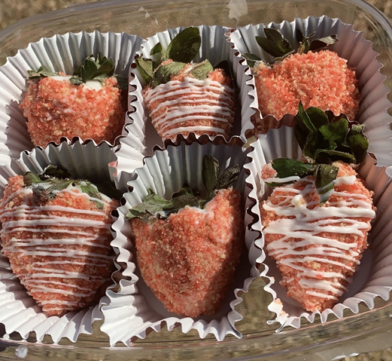Strawberry Crunch Berries Half Dozen