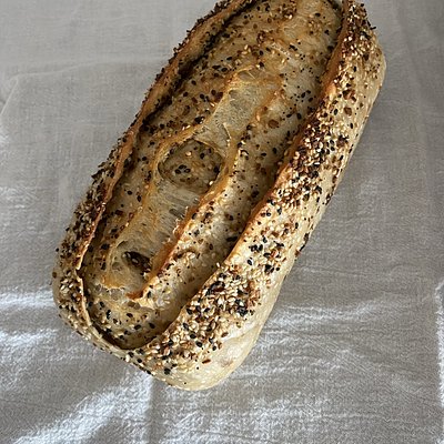 Everything Bagel Classic Loaf (rectangle)
